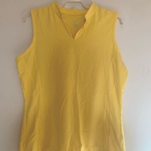 TAIL brand yellow golf tank - SMALL